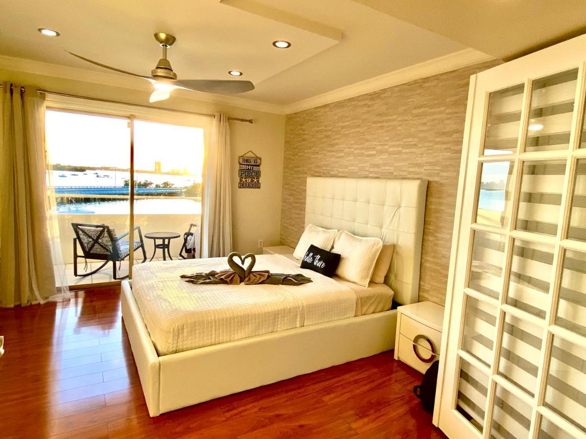 Deluxe Waterfront One Bedroom Apartment With Miami Skyline View, Free Parking 5 Mins Drive To Miami Beach Dış mekan fotoğraf