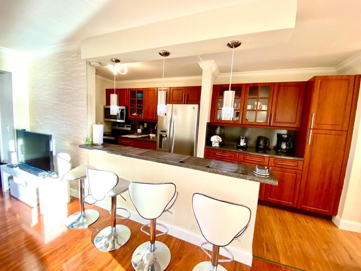 Deluxe Waterfront One Bedroom Apartment With Miami Skyline View, Free Parking 5 Mins Drive To Miami Beach Dış mekan fotoğraf